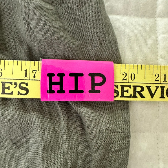 AMERICAN EAGLE Womens Jumpsuit Large Green Sleeveless Linen Blend Summer Casual - Picture 8 of 11